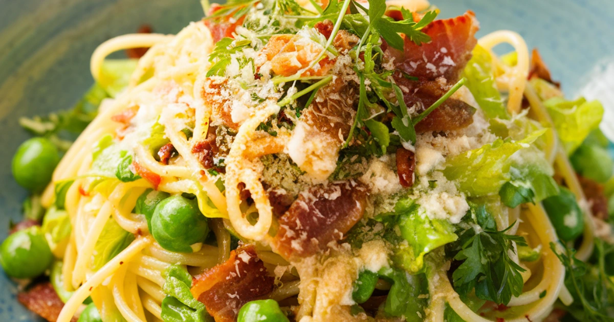 Vibrant Spring Pasta: A Quick and Easy Dinner Recipe Ready in 10 minutes